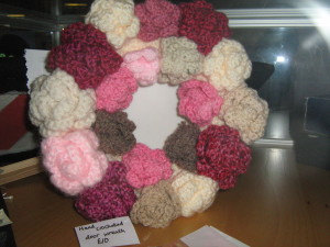 Community Care Craft Club are displaying their handicrafts in Stokesley Library.